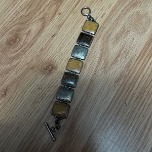 Silpada brown stone bracelet